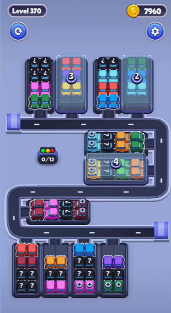 Car Sort Level 370