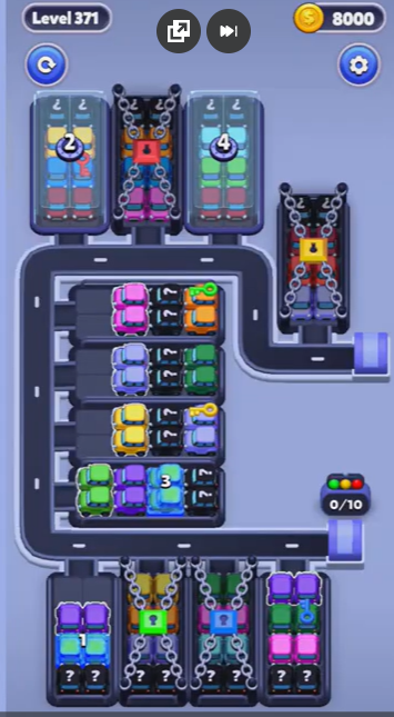 Car Sort Level 371
