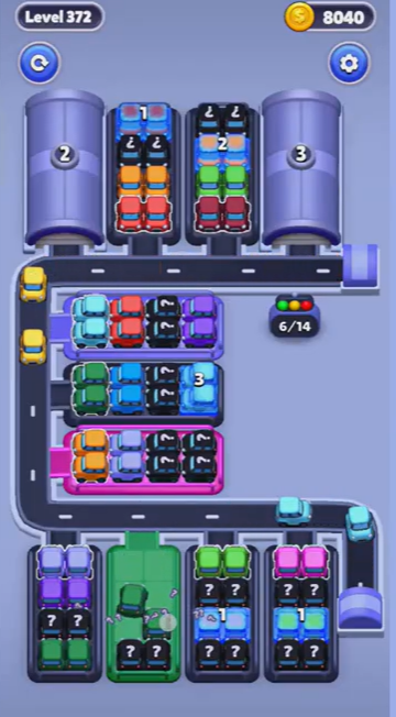 Car Sort Level 372