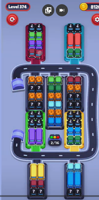 Car Sort Level 374
