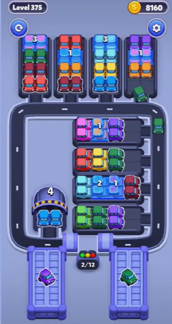 Car Sort Level 375
