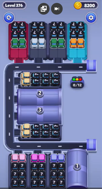 Car Sort Level 376