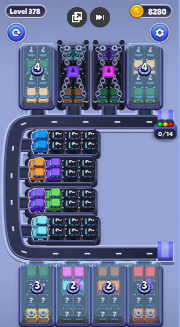Car Sort Level 378