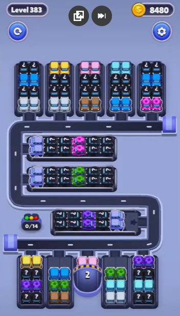 Car Sort Level 383