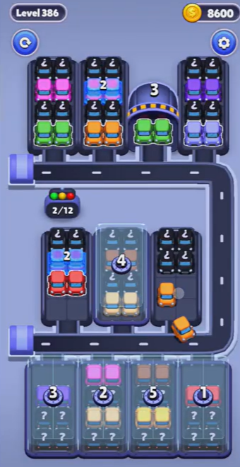 Car Sort Level 386