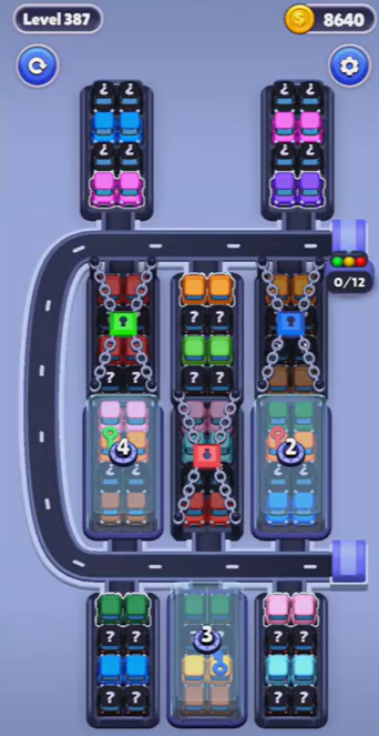 Car Sort Level 387