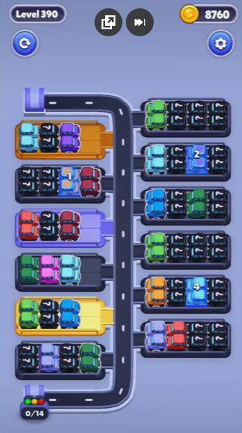 Car Sort Level 390