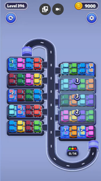 Car Sort Level 396