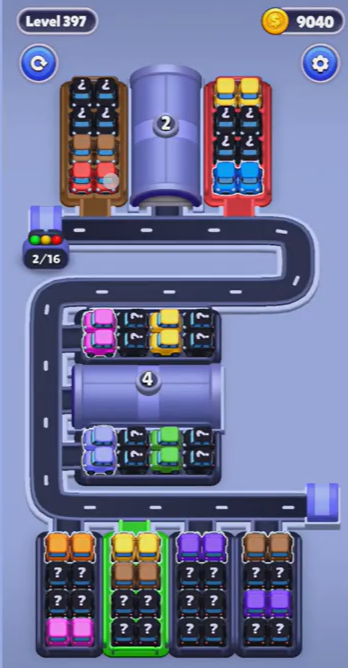 Car Sort Level 397