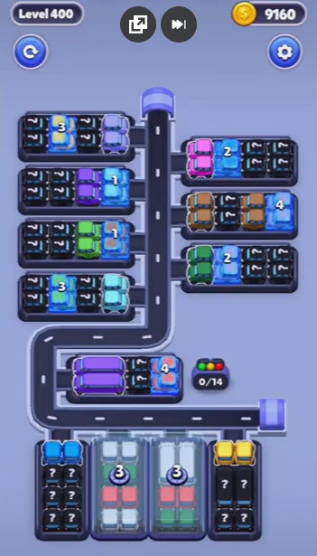Car Sort Level 400