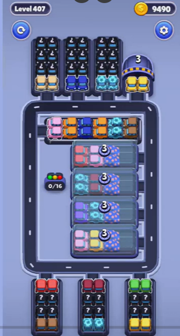 Car Sort Level 407