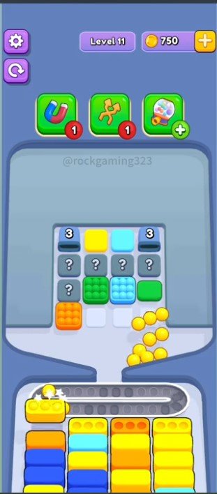 Marble Sort Level 11