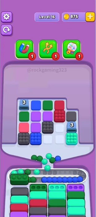Marble Sort Level 16