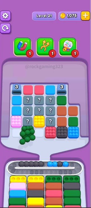 Marble Sort Level 21
