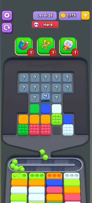 Marble Sort Level 25