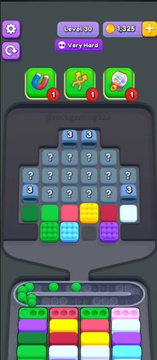 Marble Sort Level 30