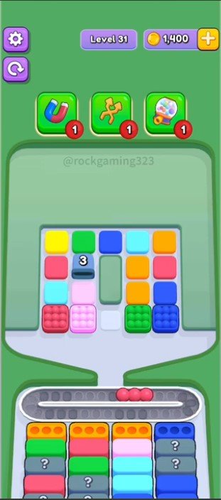 Marble Sort Level 31