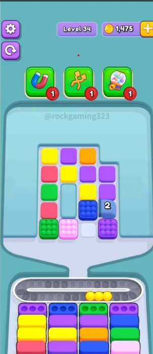 Marble Sort Level 34