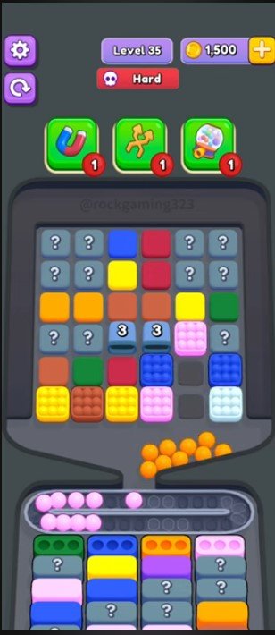 Marble Sort Level 35