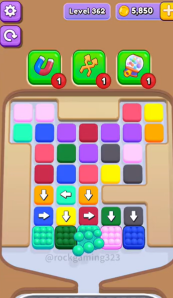 Marble Sort Level 362