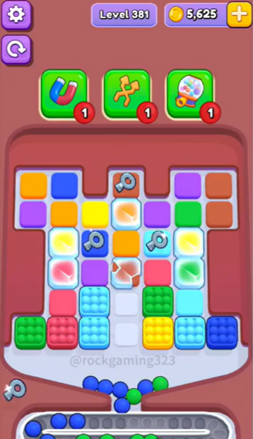Marble Sort Level 381