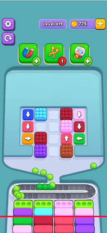 Marble Sort Level 419
