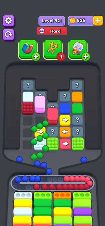 Marble Sort Level 421