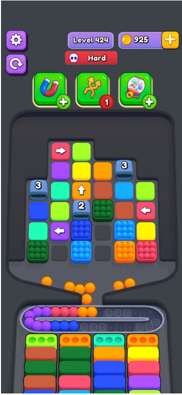 Marble Sort Level 424