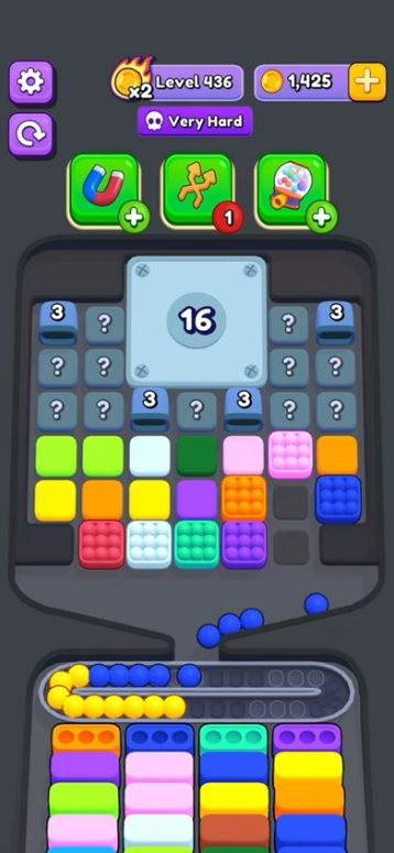 Marble Sort Level 436