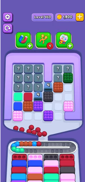 Marble Sort Level 443