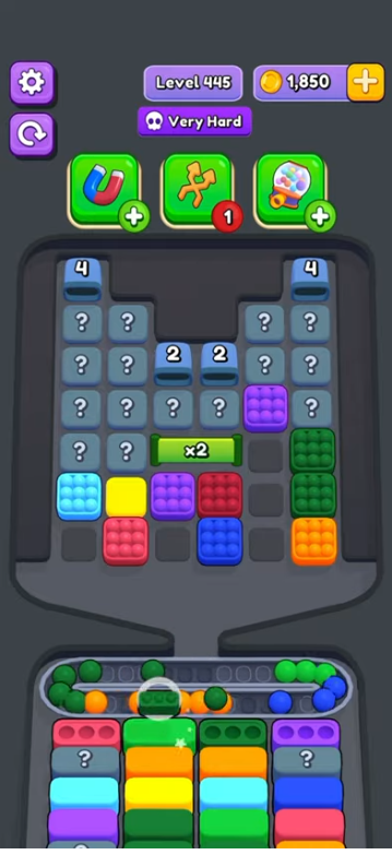 Marble Sort Level 445