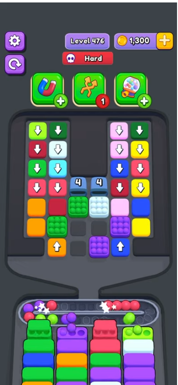 Marble Sort Level 476