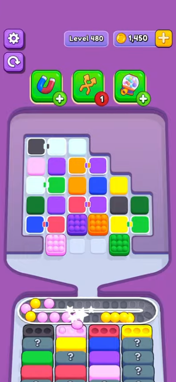 Marble Sort Level 480