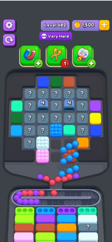 Marble Sort Level 482