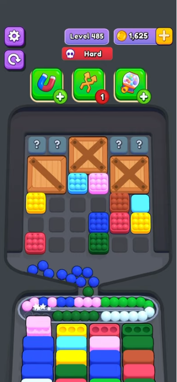 Marble Sort Level 485
