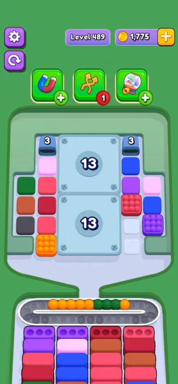 Marble Sort Level 489