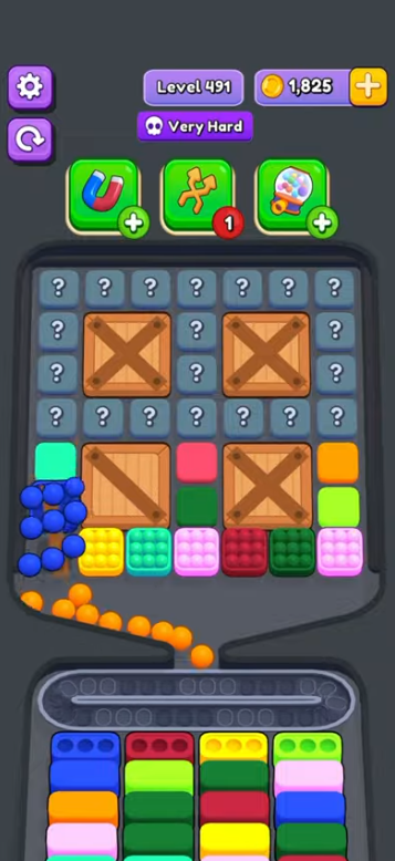 Marble Sort Level 491