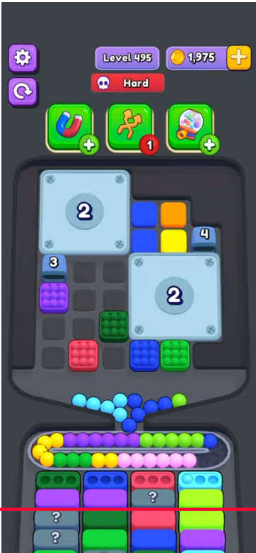 Marble Sort Level 495