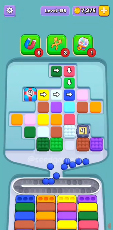 Marble Sort Level 498