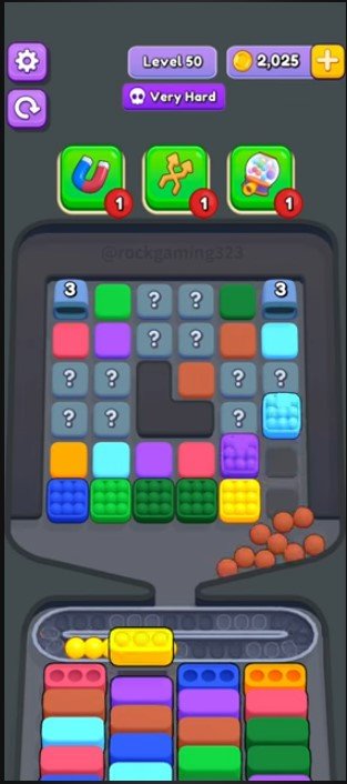 Marble Sort Level 50