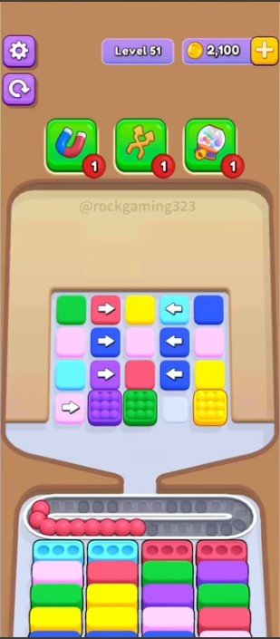 Marble Sort Level 51