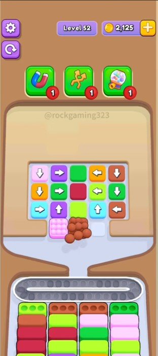 Marble Sort Level 52