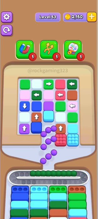 Marble Sort Level 53