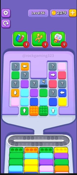 Marble Sort Level 56