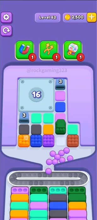Marble Sort Level 62