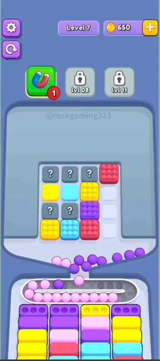 Marble Sort Level 7