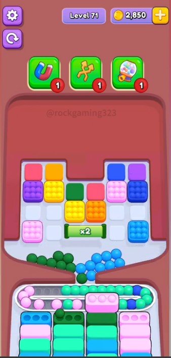 Marble Sort Level 71
