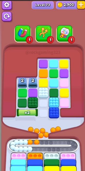 Marble Sort Level 73
