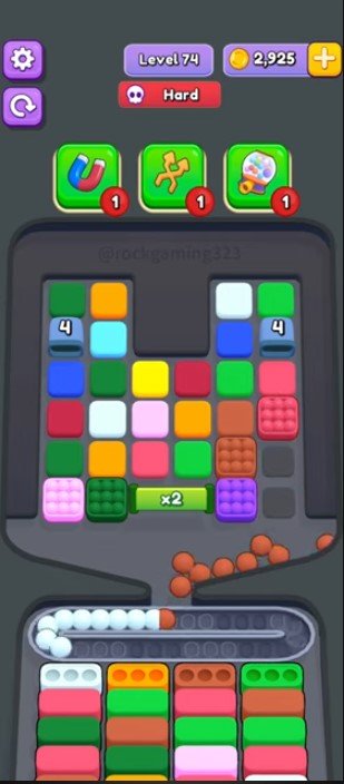 Marble Sort Level 74