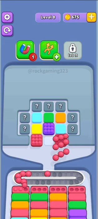 Marble Sort Level 8
